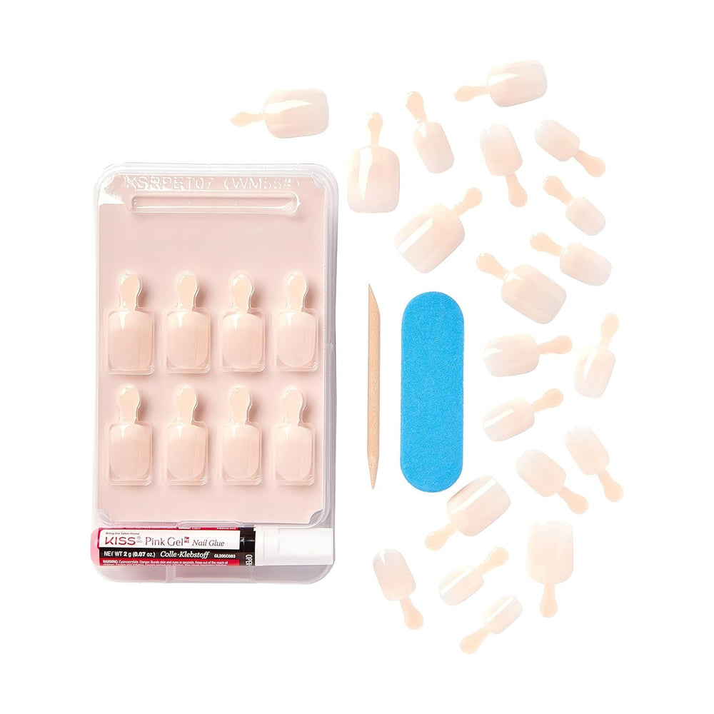 Kiss Nude Nails Amazing Nails (Pack de 2)