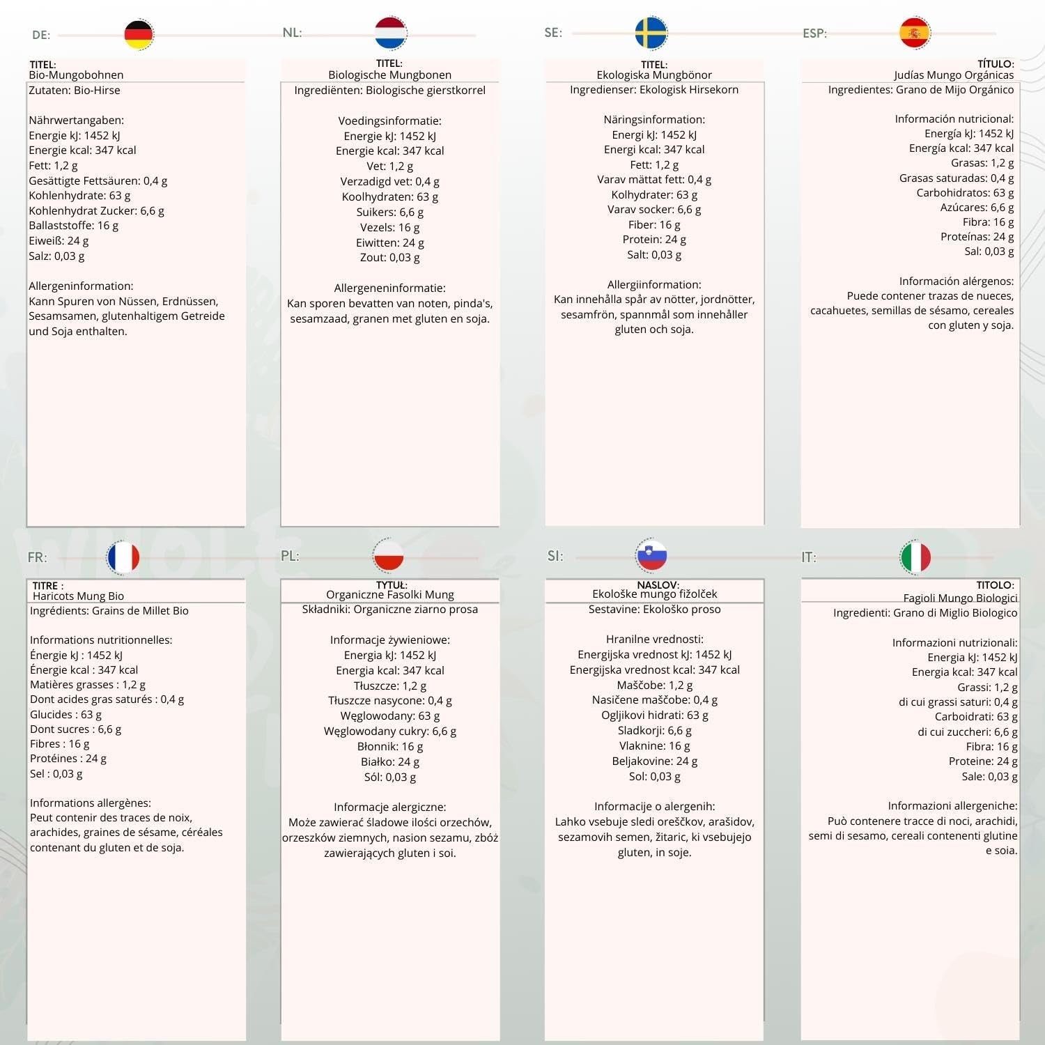 Haricots mungo biologiques Wholefood Earth 2 kg | Sans OGM | Végétalien | Riche en fibres | Riche en protéines | Certifié biologique