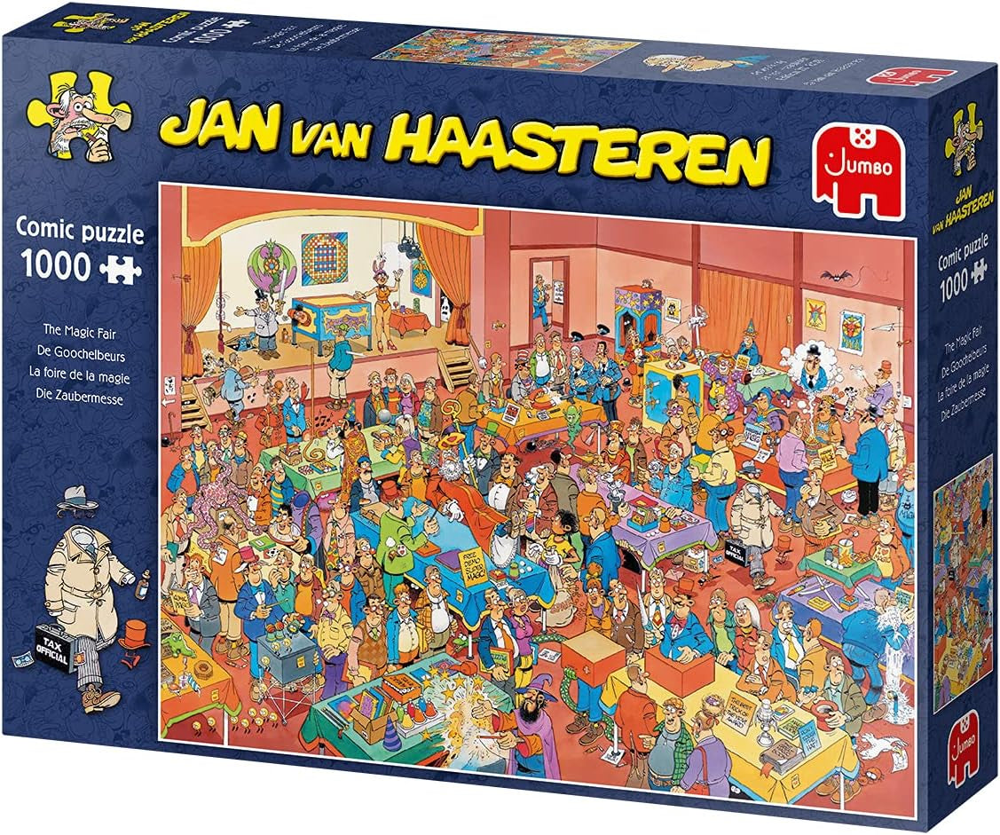 Târgul magicienilor, puzzle jigsaw 1000 piese adulți Puzzle Naty Shop