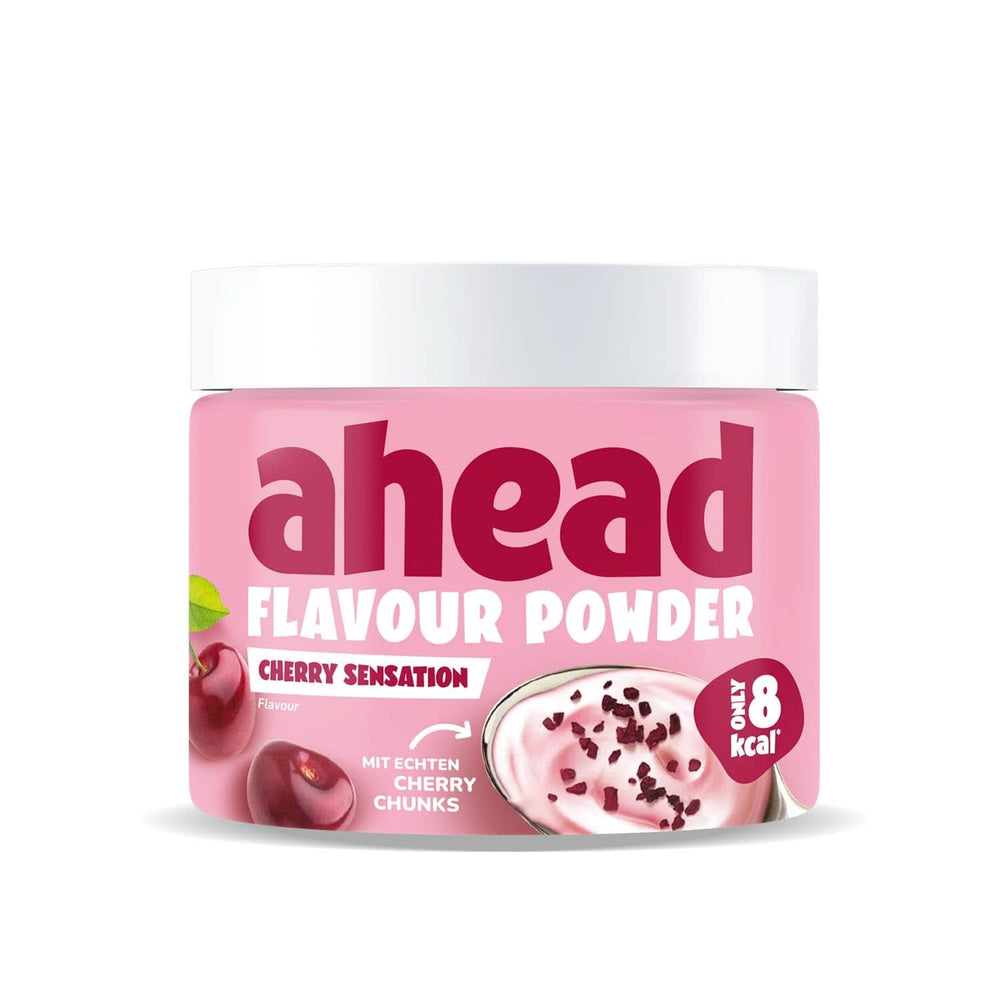 Ahead Flavor Powder, Fraise Chocolat 250 grammes, 83 portions Arômes Naty Shop Cerises