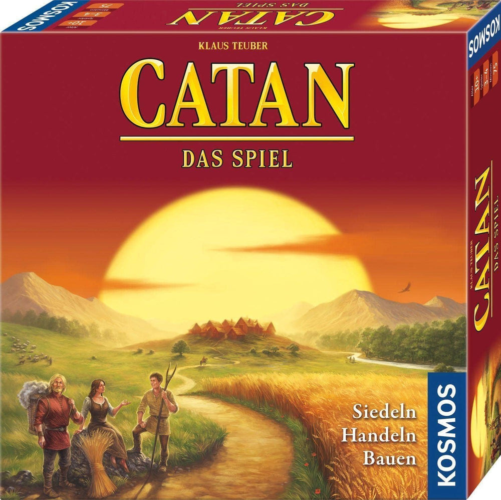 KOSMOS 684655 Catan - Le jeu, les colons de Catane, jeu de stratégie pour 3-4 joueurs à partir de 10 ans, jeu de société classique, jeu familial, jeu de fête
