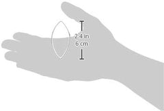 Boîte à biscuits Städter, acier inoxydable, lot de 3 ovales, 6 cm, argent