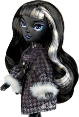 Rainbow High Shadow High Girl's Night - Shanelle Onyx - Poupée mannequin de 28 cm dans les tons de gris, cheveux noirs et tenue avec accessoires et peigne - Pour collectionneurs et enfants à partir de 6 ans