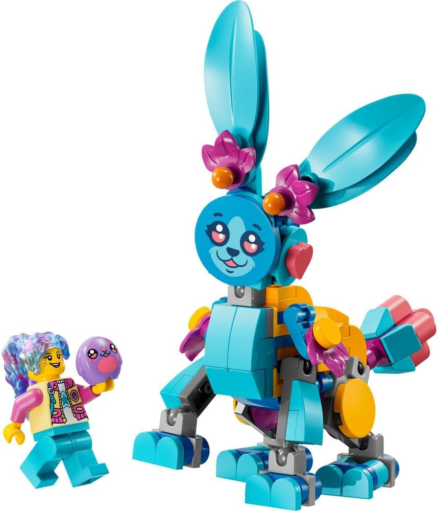LEGO Dreamzzz Bunchus Creative Animal Adventures Jouet pour enfants Lapin 20 en 1 Ensemble de jeu fantastique avec figurine Izzie Cadeau pour filles et garçons de 7 ans 71488 Ensembles de construction Besuche den LEGO-Store