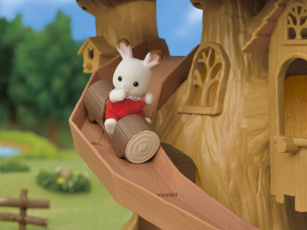 Sylvanian Families 5494 Adventure Tree House - Ensemble de jeu pour maison de poupée Dollhouses Naty Shop