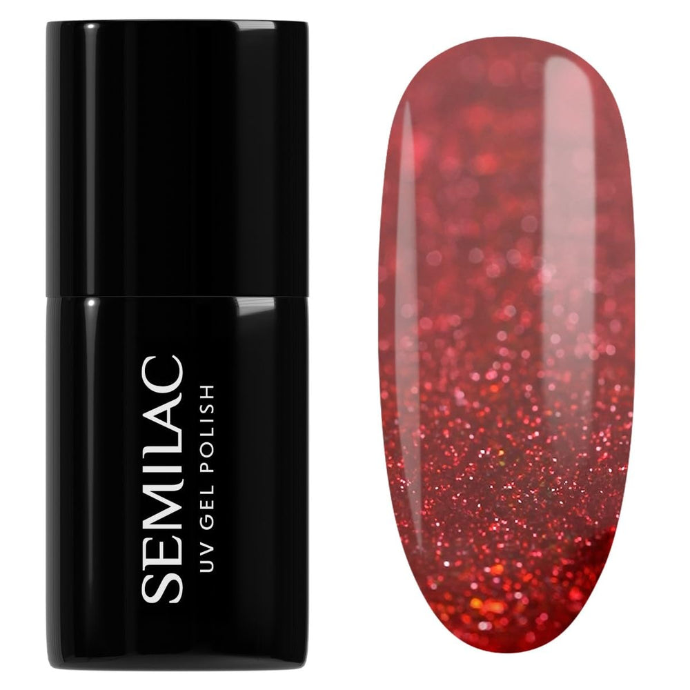 Vernis à ongles UV Semilac 609 Baies des Neiges 7 ml
