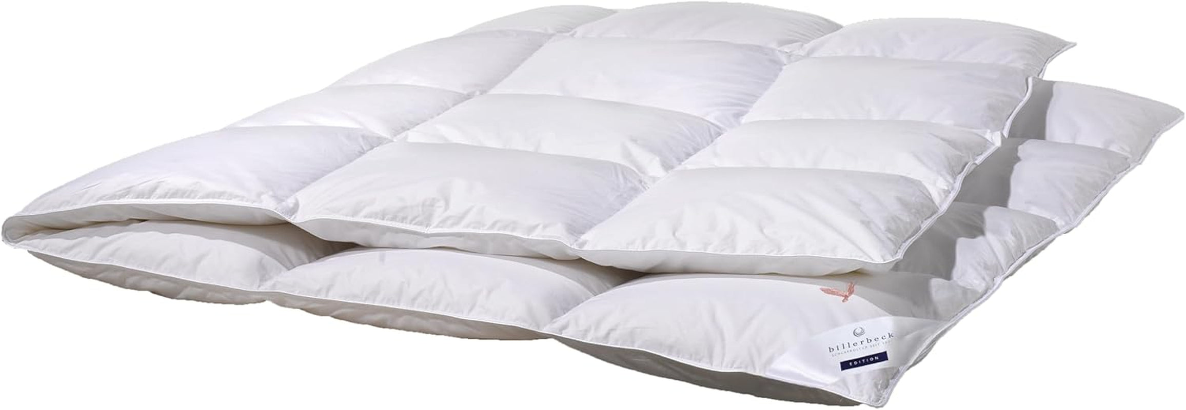 Couette en duvet Billerbeck - E04 Gold Edition - Couette d'été - Couette en duvet véritable 135 X 200 Cm - Chaleur estivale légère Couettes et couettes Naty Shop