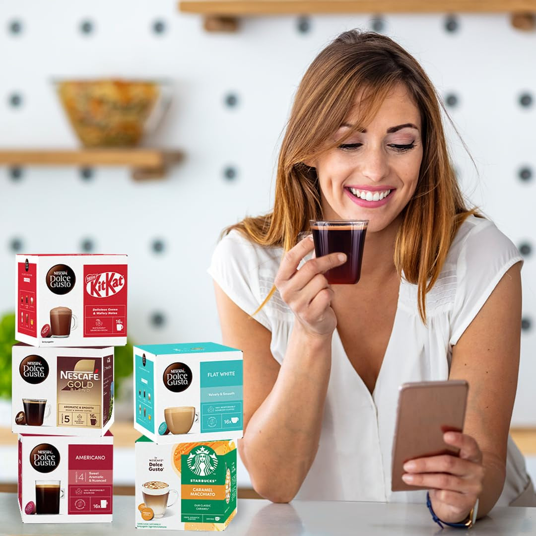NESCAFÉ Dolce Gusto Café au Lait Kaffeepads, 30 capsules (30 portions)