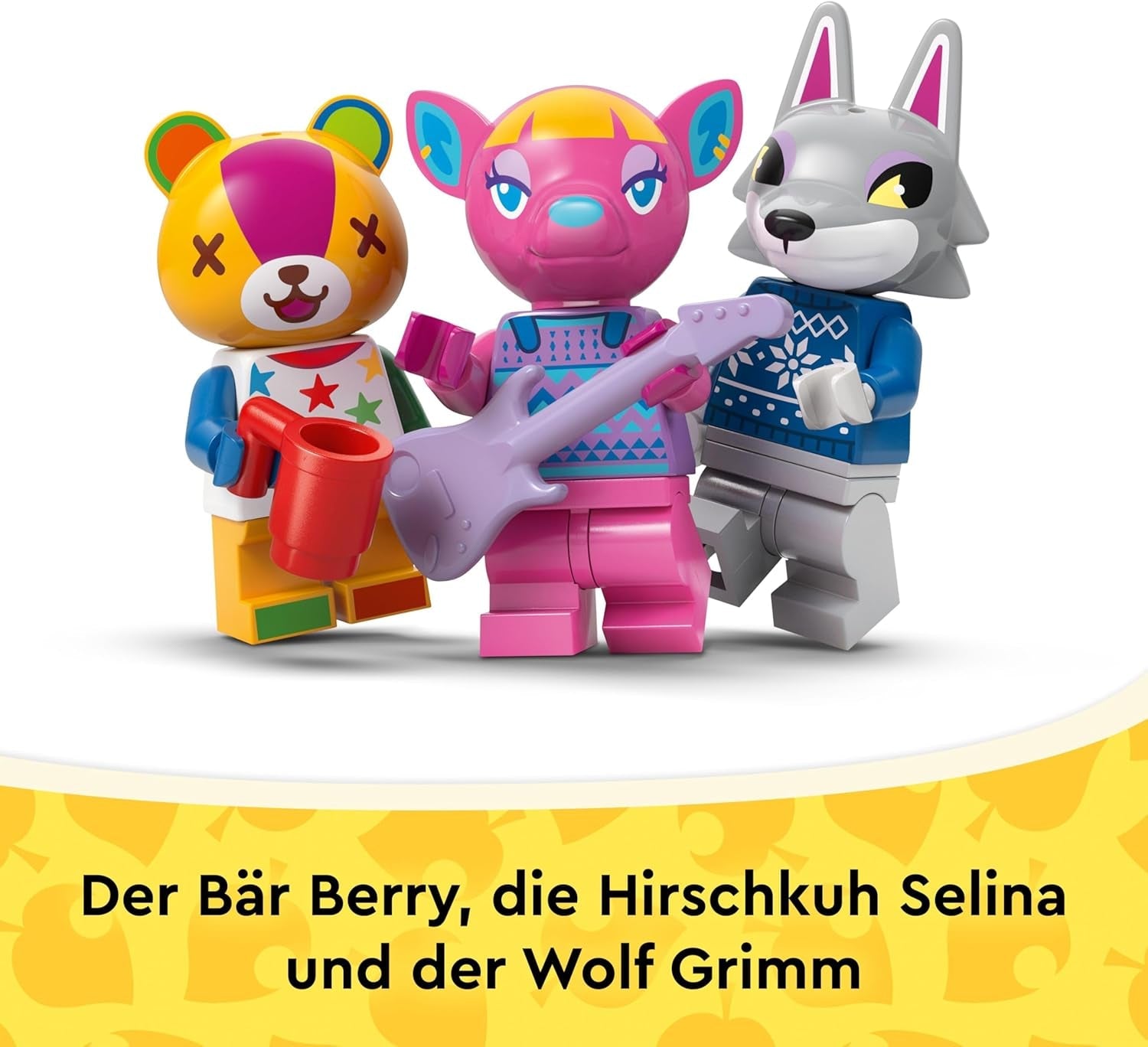 LEGO Animal Crossing - Kreative Häuser: Jahreszeiten voller Spaß - 2-in-1-Spielset mit 2 Spielhäusern, Minifiguren von Stitches, Feline & Grimm - Gamer Geschenk für Mädchen, Jungen ab 7 Jahren - 77057