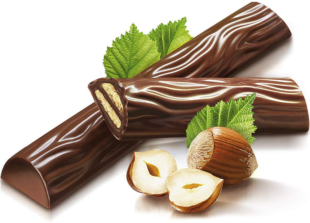 Ferrero duplo Large Pack - Barres de chocolat avec crème de nougat fine, gaufrette croquante et chocolat au lait fin - Bonbons Carnaval et Mardi Gras - 15 paquets de 18 barres emballées individuellement