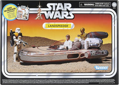 Star Wars Vintage Collection Landspeeder & Luke Skywalker, Star Wars : Figurine et véhicule d'action Un nouvel espoir, 9,5 cm Figurines d'action Naty Shop Titre par défaut