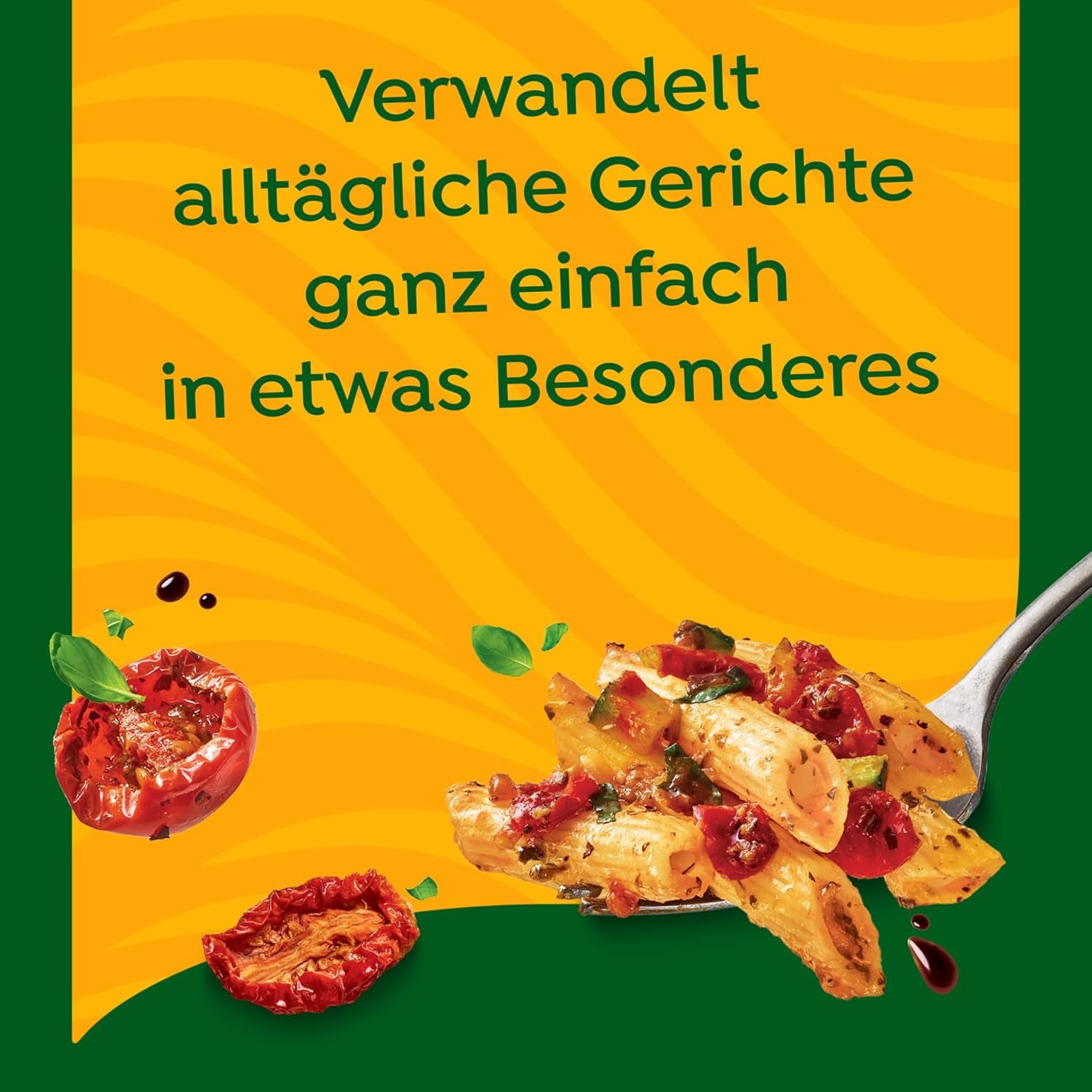 Knorr Schnell gewürzt Kochpaste Getrocknete Tomato & Mediterranean Kräuter einfach & schnell für einen besons intensificen, geballten Gesmack 165 g