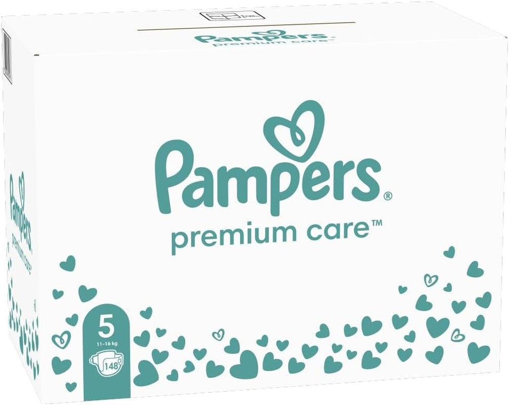 Couches Pampers taille 2 (4-8 kg), couches Premium Care, 68 pièces, Le meilleur confort et la meilleure protection pour les peaux sensibles de Pampers