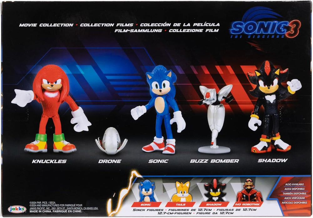 Sonic 3 Film 6 Cm Figurines Multipack Figurines Naty Shop