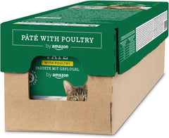 Lifelong by Amazon Katzenfutter, nass, Pastete mit Geflügel, 100 g, 16 pièces