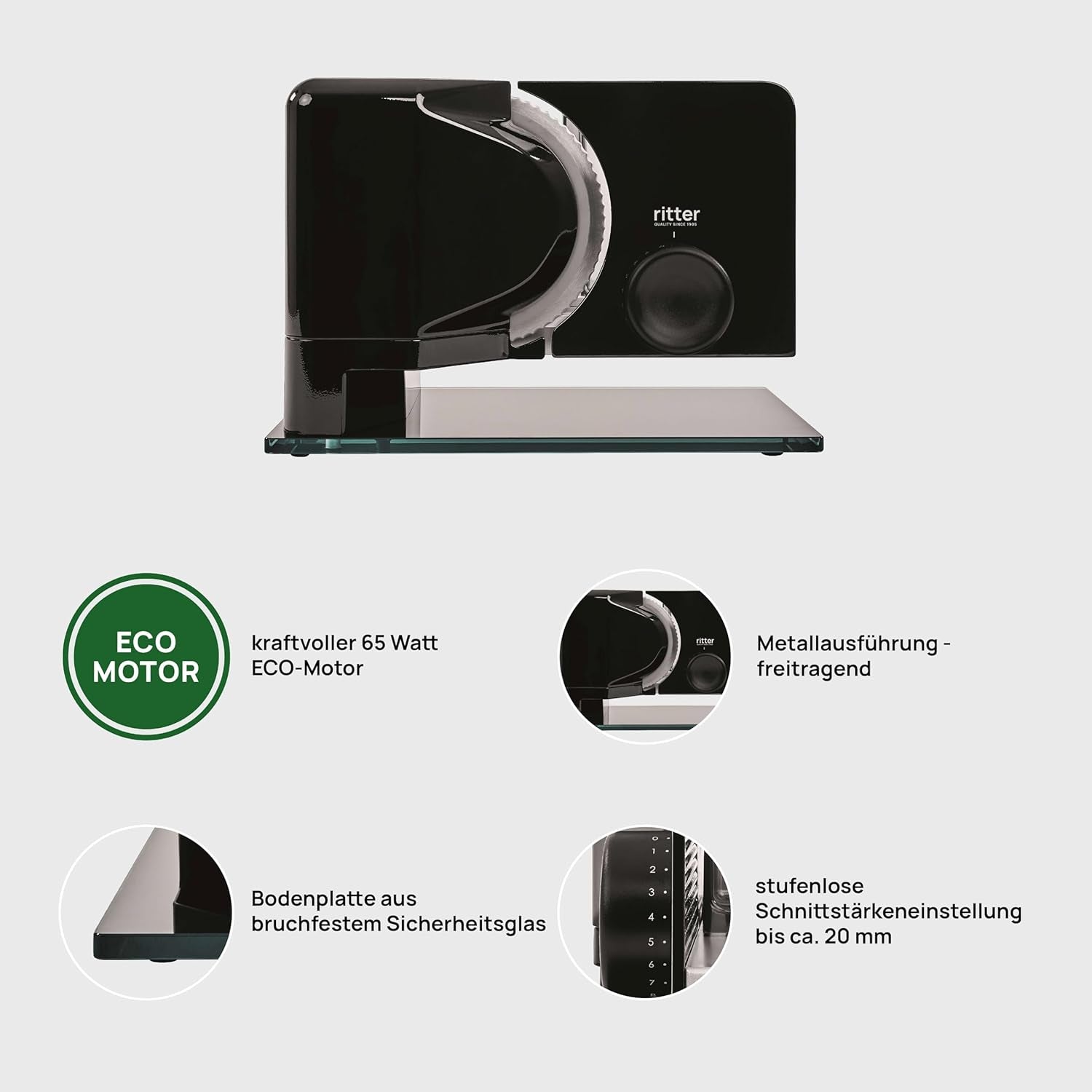 Ritter Sono 2 Trancheuse électrique multifonction Rasnite et Trancheuses Naty Shop