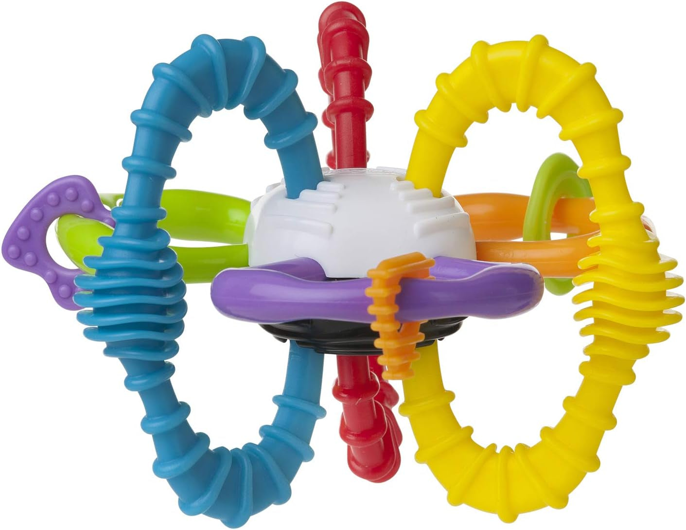 Playgro hochet balle pour enfants - hochet balle pour enfants - hochet balle pour enfants - hochet balle - motricité - jouet pour enfants - motricité pour enfants - jouets colorés Bebe Naty Shop Bend and Twist Ball