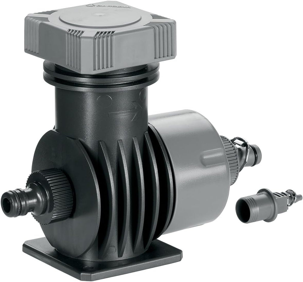 Système d'irrigation Gardena Micro-Drip Basic Unit 2000 : unité de base pour réduire la pression, débit d'eau env. 2 000 l/h, technologie de connexion simple et rapide (1354-20)