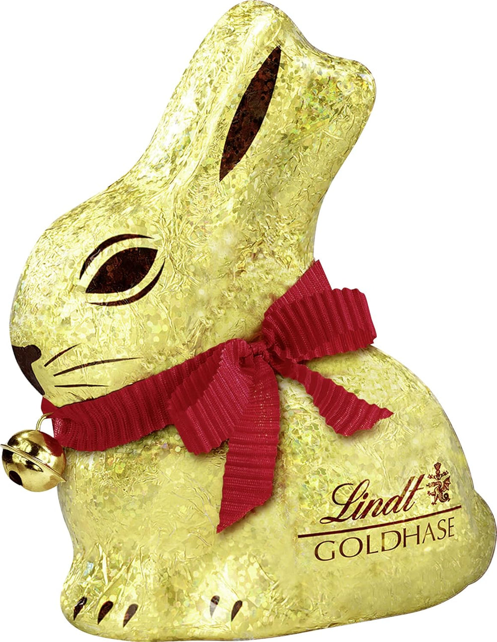 LAPIN DORÉ au chocolat | 100 g LE LAPIN DORÉ | Chocolat blanc de qualité supérieure et chocolat GOLDEN BUNNY Glamour Gold Edition | 100 g LE LAPIN DORÉ