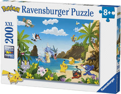 Ravensburger Puzzle pour enfants - 12840 Attrapez-les tous ! - Puzzle Pokémon pour les enfants à partir de 8 ans, de 200 pièces au format XXL Puzzle Naty Shop