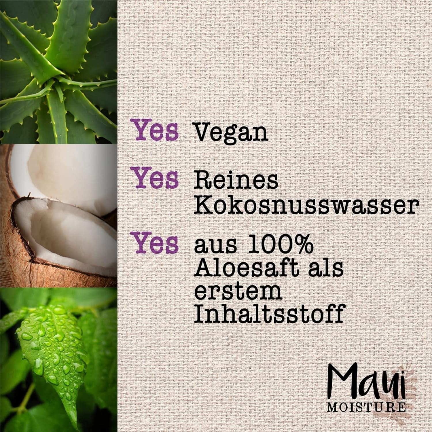 Maui Moisture Revive & Hydrate + Beurre de Karité, Shampoing ou Après-shampooing, 385 ml Douche et Bain Naty Shop