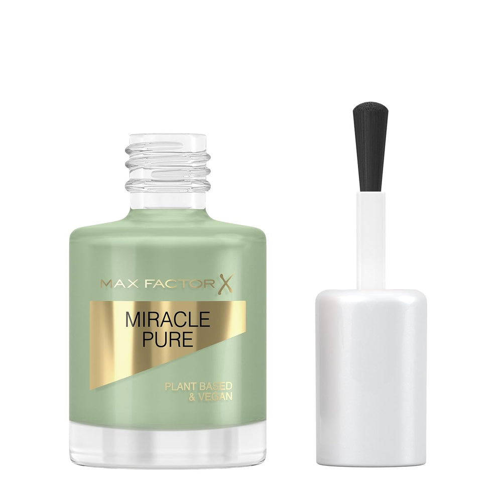 Max Factor Miracle Pure Nail Vernis à ongles ultra brillant et intensément coloré avec la brillance des cristaux cicatrisants et des ingrédients nourrissants, couleur 430 Bold Jasper