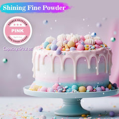 Paillettes comestibles – 6 g en poudre de colorant alimentaire pour chocolat, fraise, muffins, gâteaux, fondant (violet)