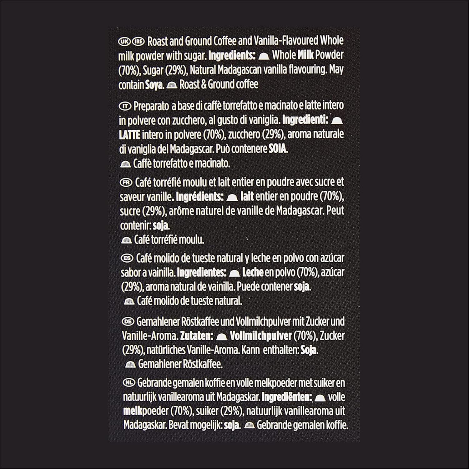 STARBUCKS Probierset, White Cup Variety Pack de Nescafé Dolce Gusto Kaffeekapseln & Vanilla Macchiato de Nescafé Dolce Gusto Kaffeekapseln 6 x 12 (72 Kapseln, 36 Portionen)