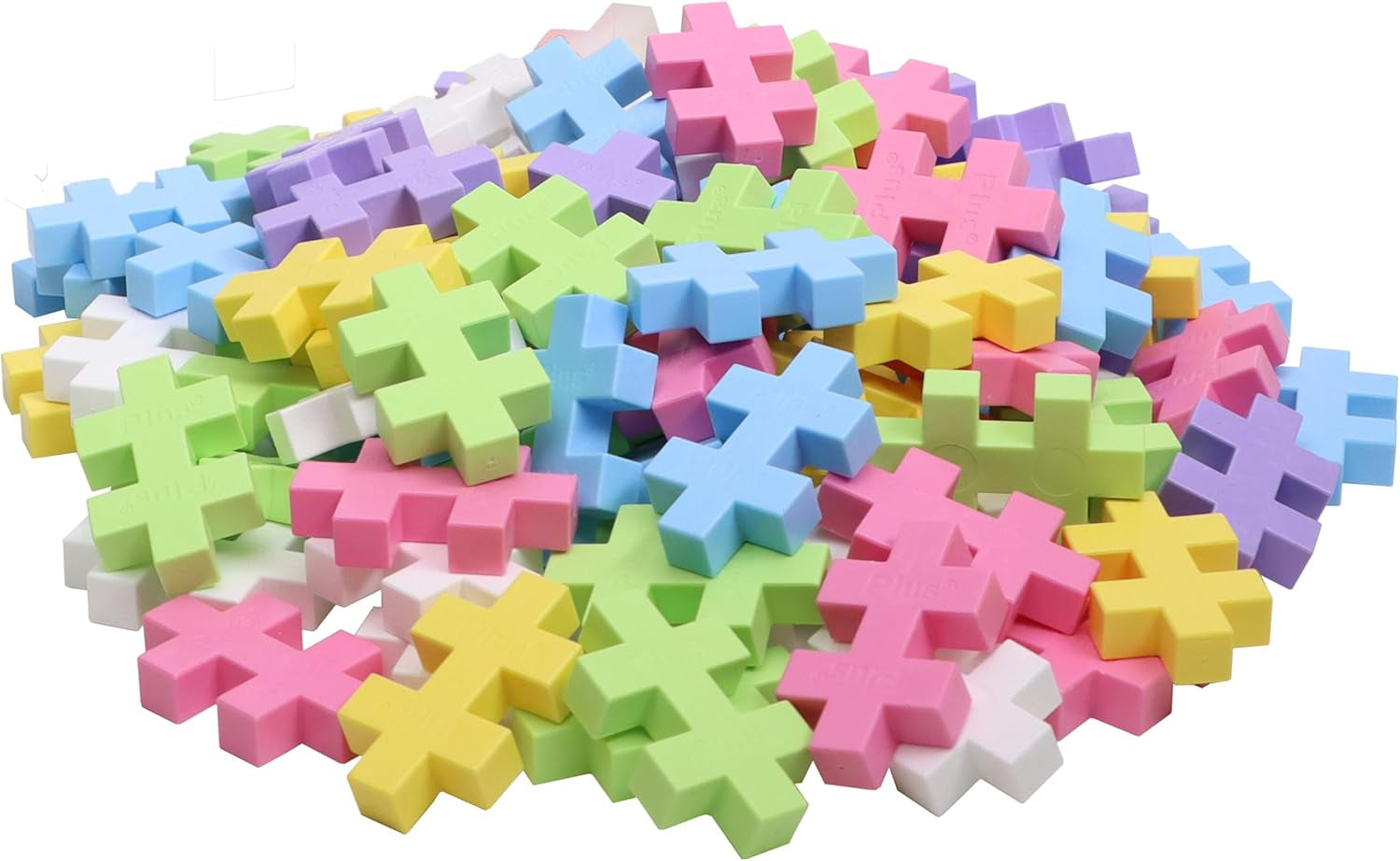 Plus-Plus 9603413 Kreativ-Bausteine Big Box, Geniales Konstruktionsspielzeug, 200 Teile