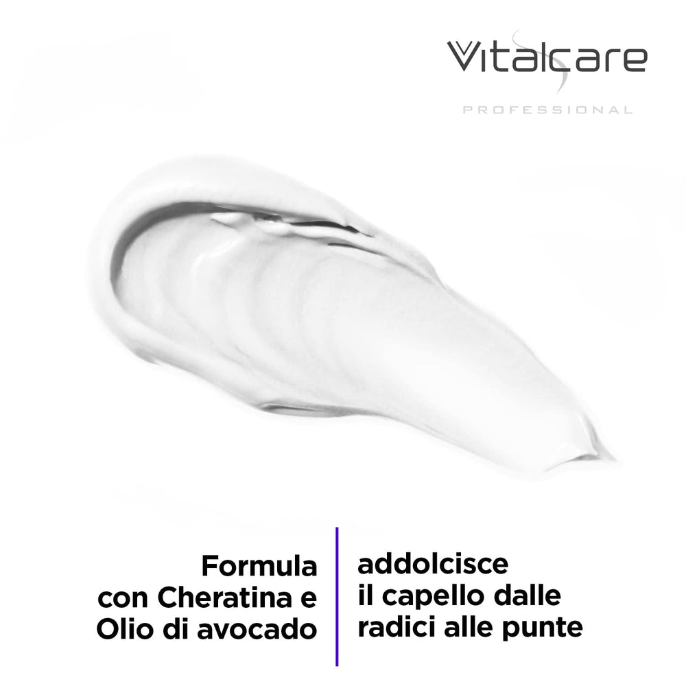 | PRO Smooth - Masque capillaire disciplinaire pour cheveux bouclés, indisciplinés et difficiles à lisser à la kératine et à l'huile d'avocat, 25 ml Masque capillaire Naty Shop