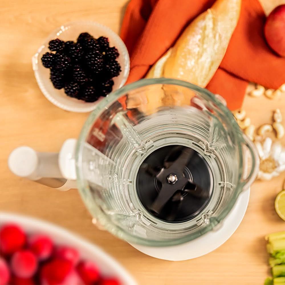 Cecotec Standmixer Grand Katana 2700MAX Total Destroy W. Maximalleistung 2700W, Gegenläufige Technologie, 8-Klingen-Messer Mit Schwarzer Titanbeschichtung, Thermoresistenter Krug 1,8L Mama si Copilul Naty Shop