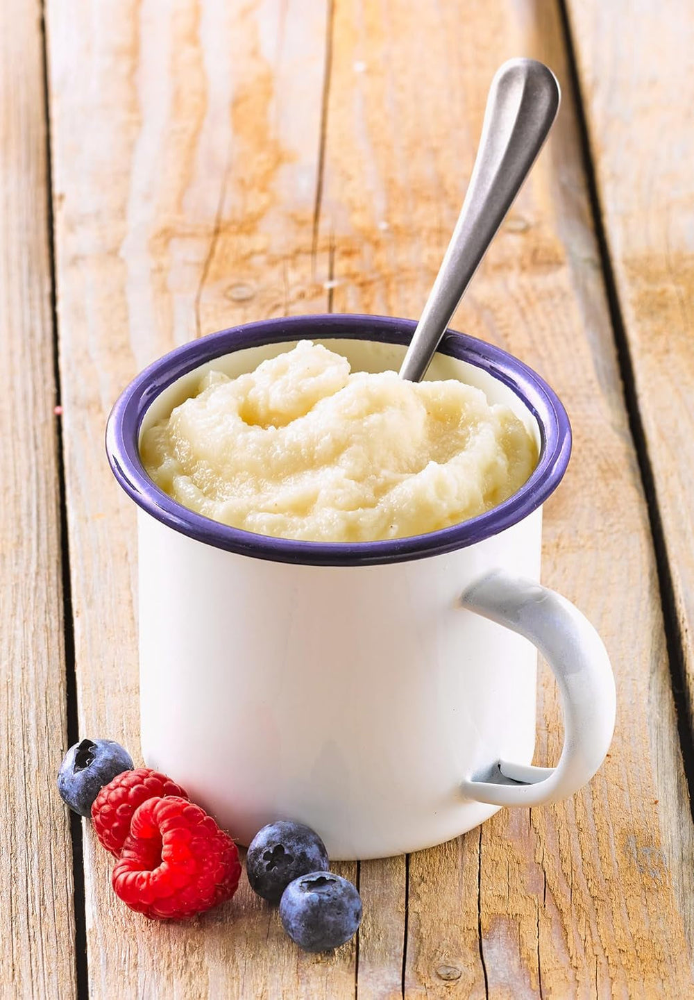 RUF Tassen-Grießbrei Klassisch, Instant Grießbrei Aus Der Tasse, Tassengericht Ideal Für Unterwegs or Zwischendurch, Fertig in 5 Minuten, 1 X 58G Cereale Naty Shop