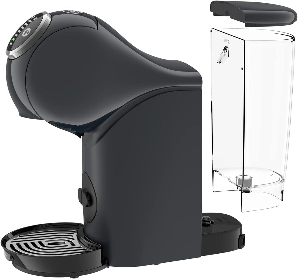 NESCAFÉ Dolce Gusto Genio S Plus de Krups, machine à café à capsules compacte, capacité 0,8 litre, 1500 watts, avertisseur automatique de détartrage, gris sidéral, KP340B
