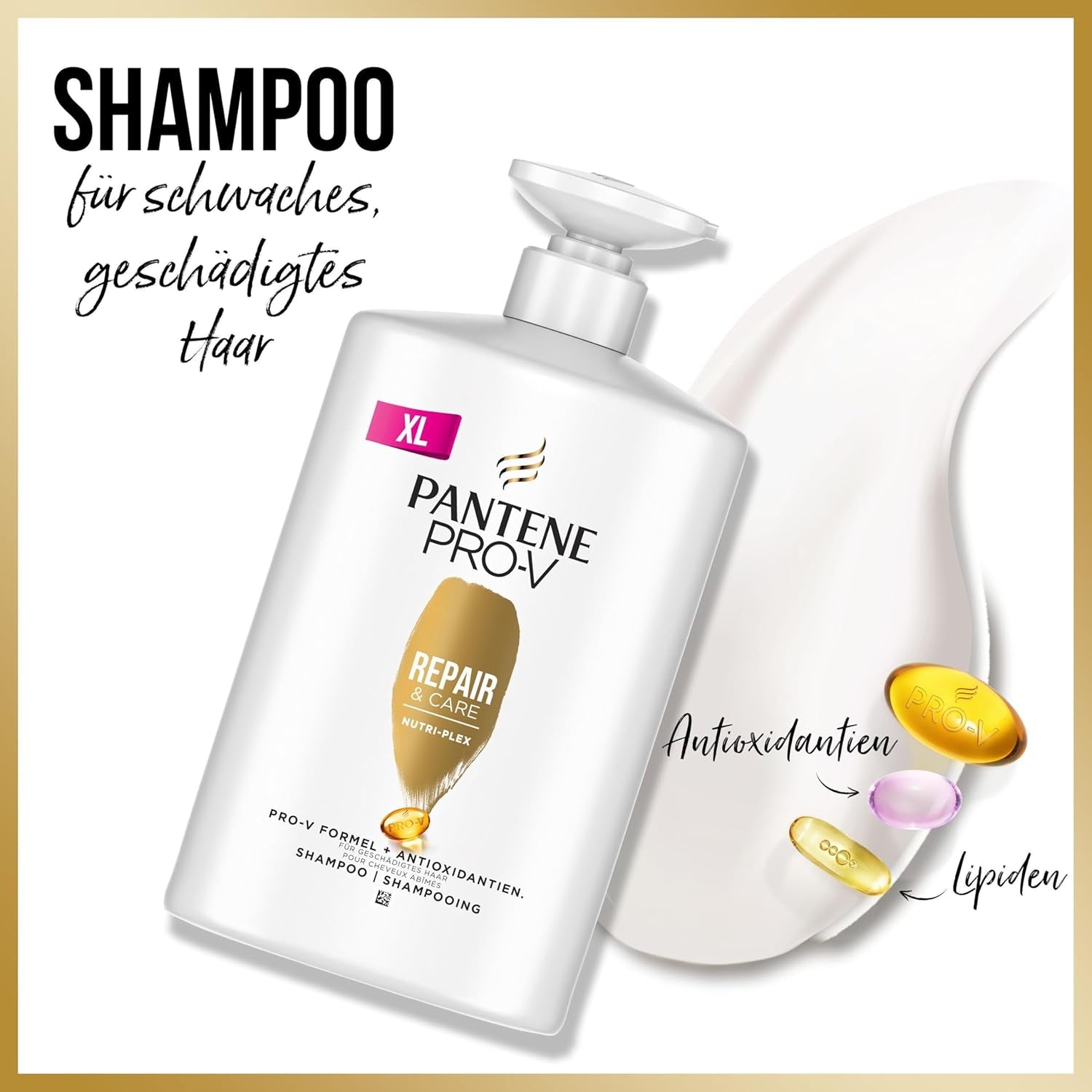 Pantene Pro-V Repair & Care Shampoo, 1 litru Duș și baie Pantene