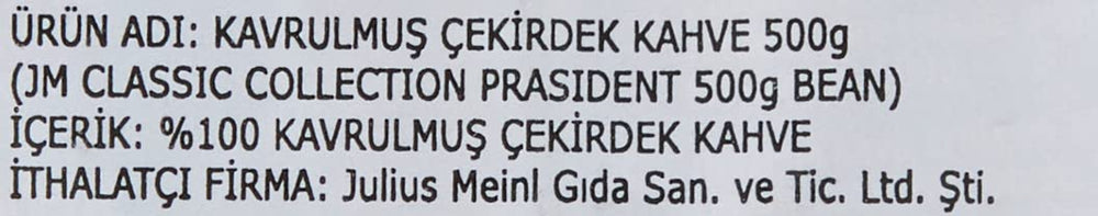 Président Haricots Entiers Pack de 2 (2 x 500g)