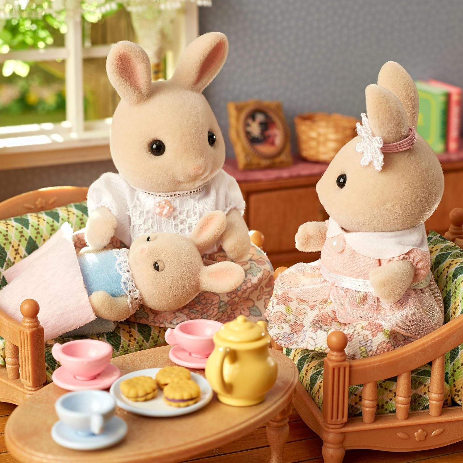 Sylvanian Families L5706 Lapin De Lait - Figurines De Maison De Poupée