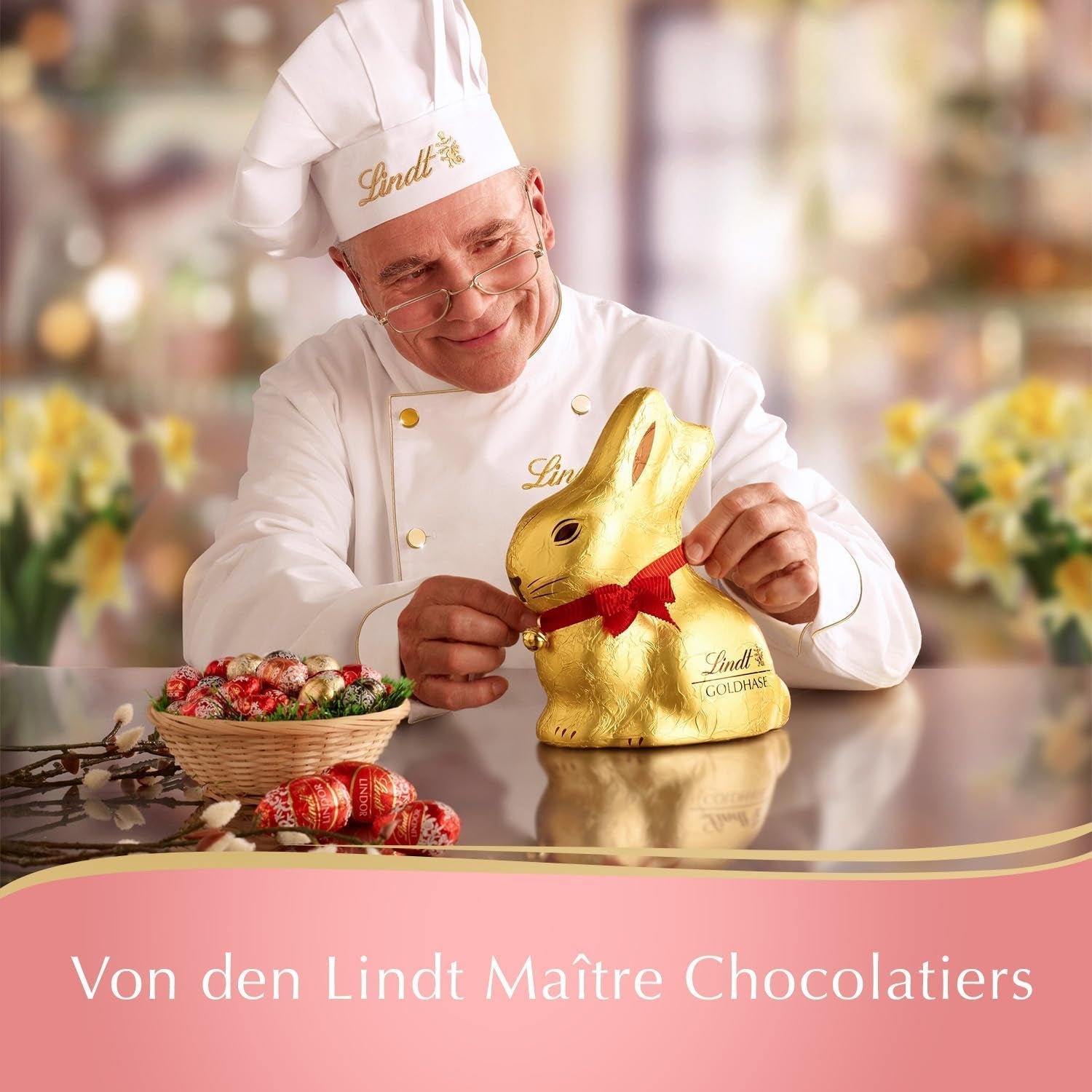 Lindt Schokolade LINDOR Eier Mix | 254 G | 55 X LINDOR Eier Mit Zartschmelzender Füllung in Den Sorten Milch, Weiß Und 45% Feinherb | Oster Schokolade | Schokoladengeschenk | Ostereier | Schokoeier Naty Shop