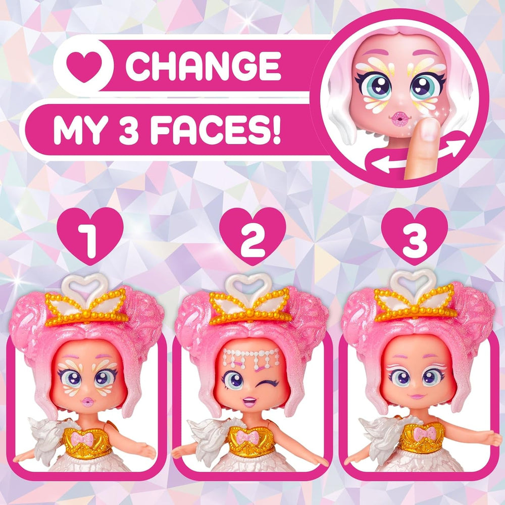 Serie Princess, Swan Fantasy – Sammelpuppe aus der Princess-Serie. Enthält Puppe, Set aus Kleidung und Schuhen mit Prinzessinnen-Thema, Zubehör und Haustier. 1 Puppe, 3 Verschiedene
