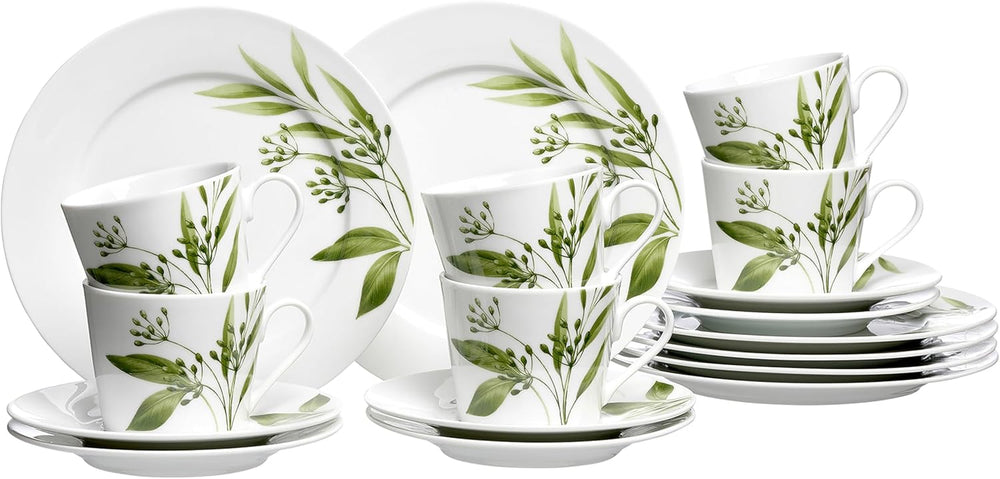 Service à café Ritzenhoff & Breker Evora, 18 pièces, porcelaine