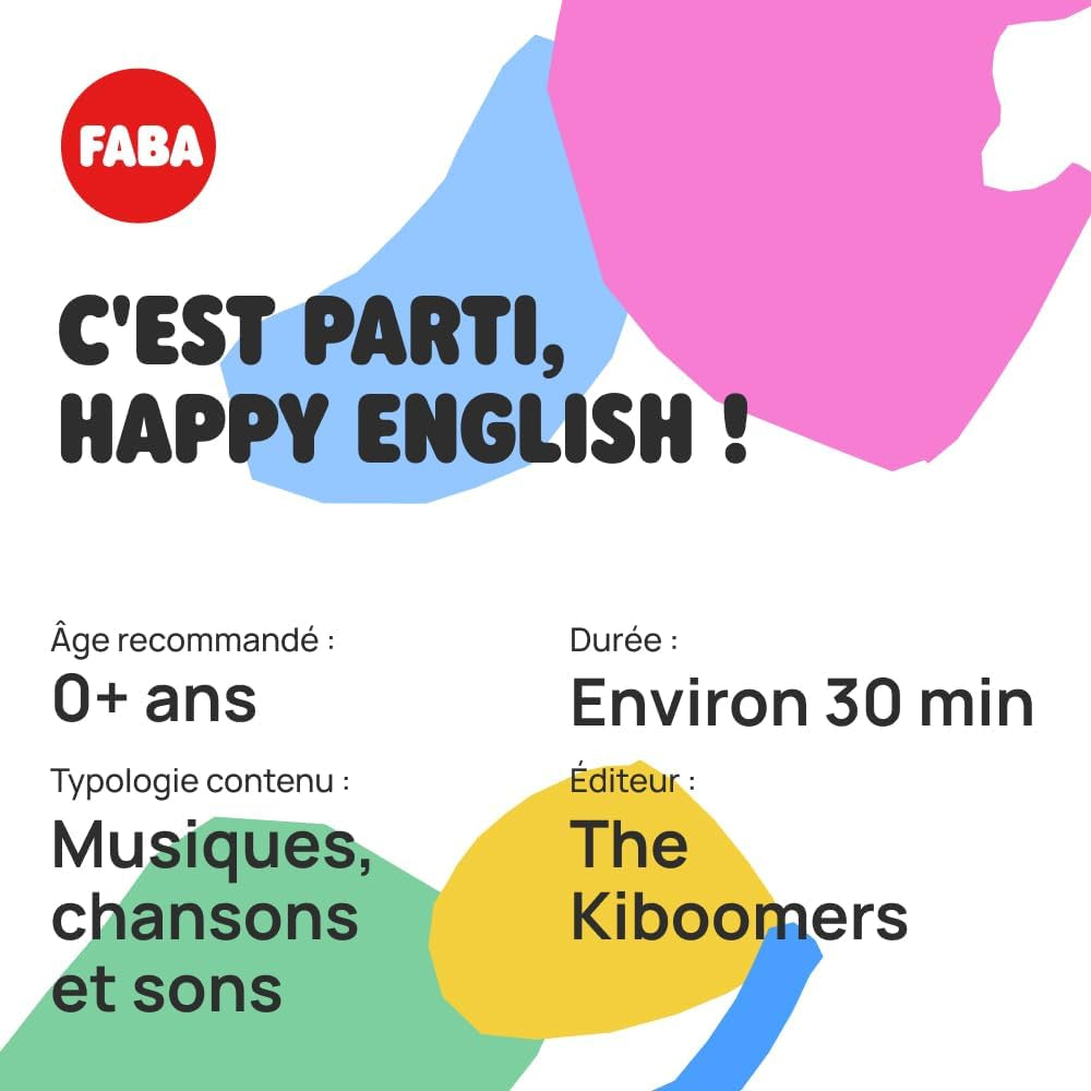 Personnage sonore - It's gone, Happy English - musique, chansons et sons - jouet, contenu éducatif, version française, enfants pour tous âges Jucarii Bebe Naty Shop