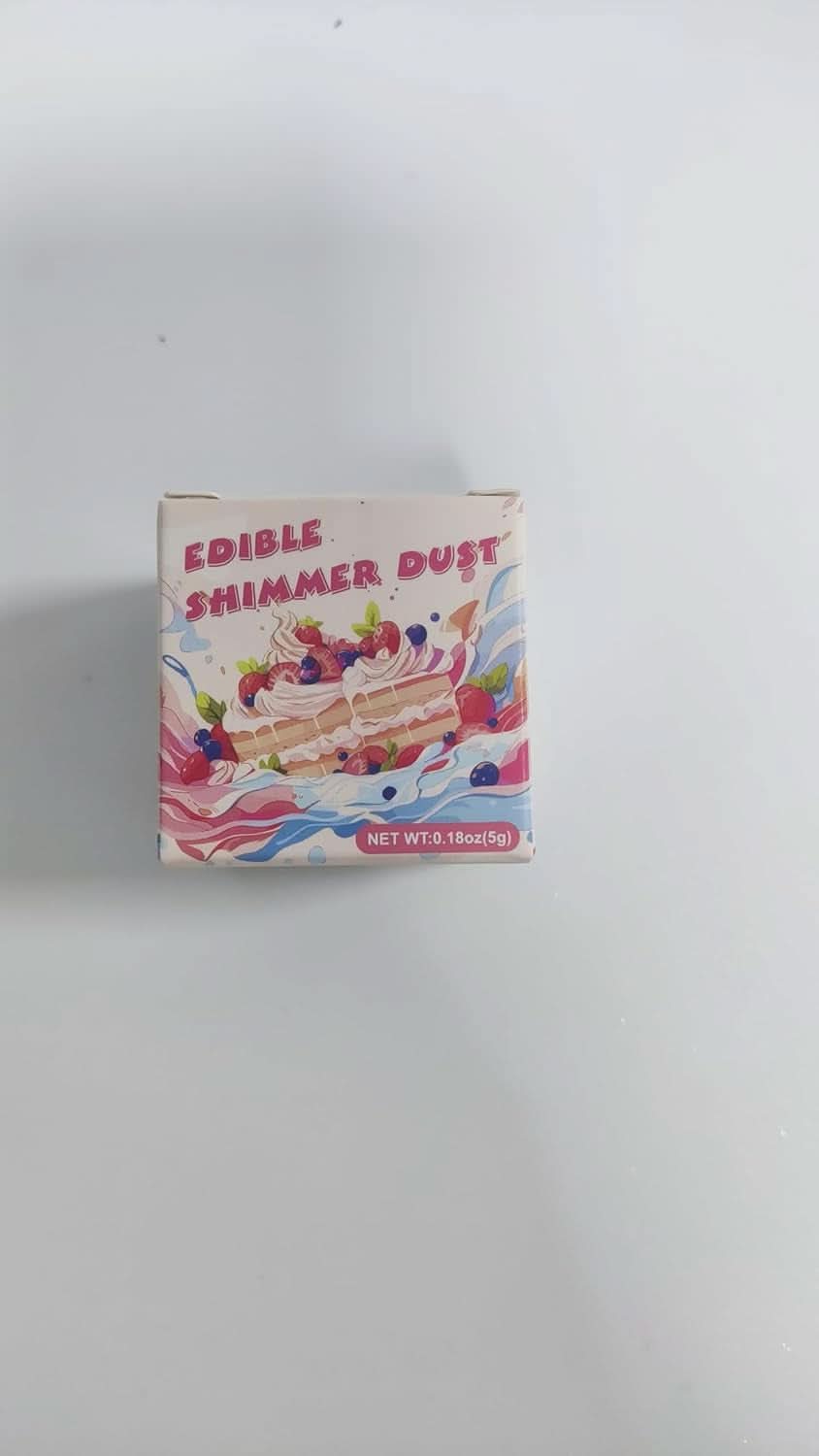 Paillettes comestibles, diverses nuances, 5 grammes Naty Shop