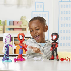 Marvel Spidey et ses incroyables amis Figurines Supersized Hero 22,5 cm Pack de 3 Figurines Naty Shop