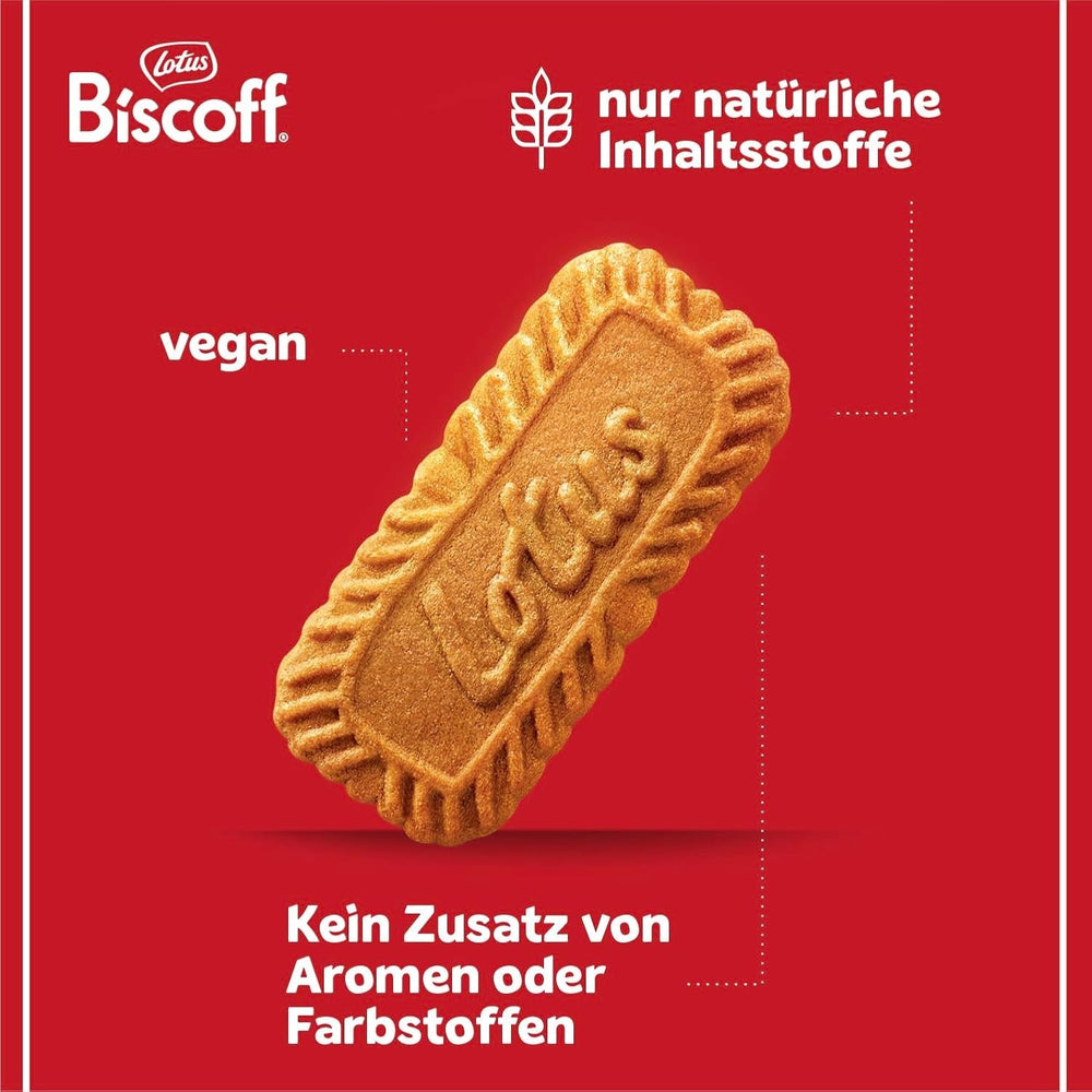 Biscoff Lotus | Biscuits Caramélisés | Biscuits emballés individuellement en paquet de 2 | Uniquement des ingrédients naturels | Végétaliens | Aucune couleur ou saveur ajoutée | 10x (14x2) | 2,17 kg