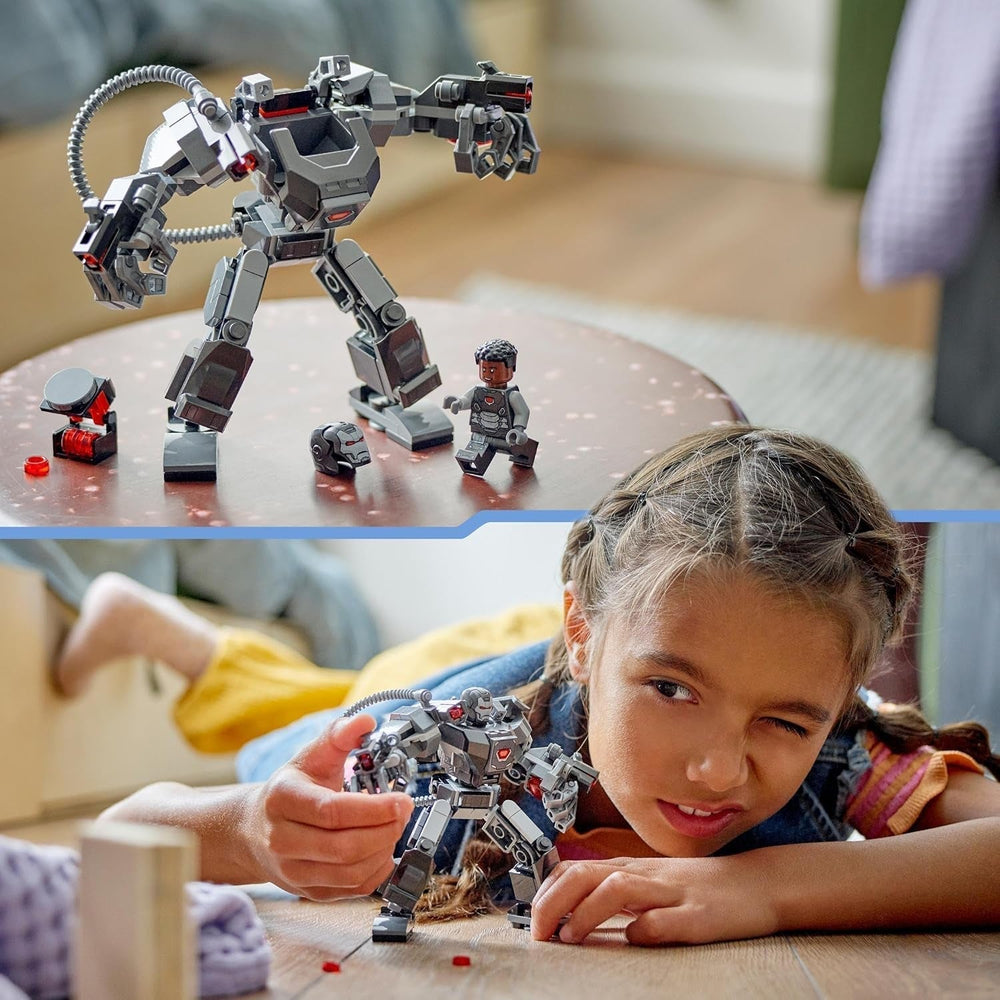 LEGO Marvel War Machine Mech 3-Shooter Super Hero Jouet à construire pour enfants Figurine d'action légendaire MCU Cadeau pour garçons et filles de 6 ans 76277 Jeux de construction Beuche den LEGO-Store