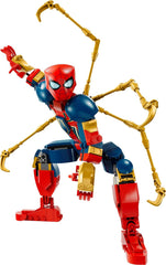 LEGO Marvel Iron Spider-Man Blocs de construction Super-héros Jouet d'action pour enfants à partir de 8 ans Ensemble d'armures pour garçons et filles Modèle à construire Avengers Idée cadeau pour les fans du film Marvel 76298 Jeux de construction Beuche den LEGO-Store