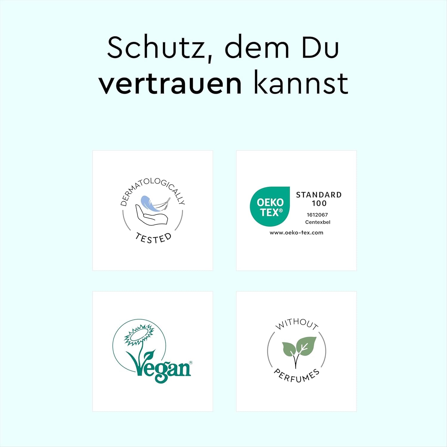 LILLYDOO Lingettes humides 50 pièces 100 % sans plastique, très grandes lingettes, non parfumées