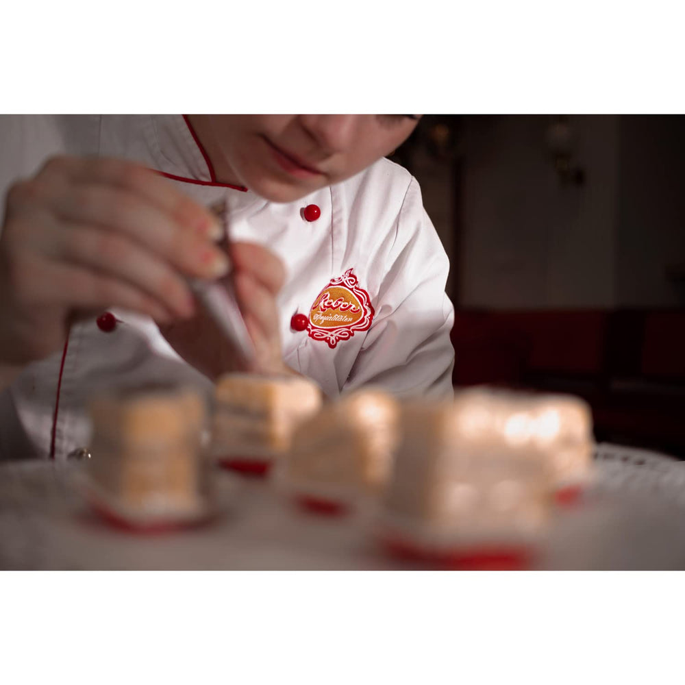 Mozart Baroque - Authentiques Boules De Nougat Au Massepain Au Chocolat Noir Mozart 12 Pièces 1 X 240g (Paquet De 5)