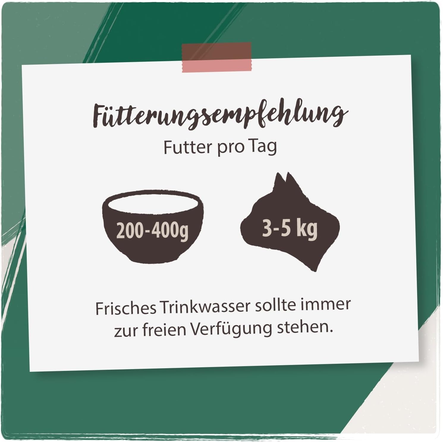 Venandi Animal Premium Nassfutter für Katzen, Probierpaket II, Poulet + Lapin, Kalb, Dinde, 6 x 400 g, sans gluten et naturellement, 2,4 kg