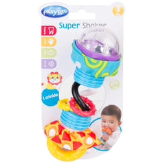 Playgro Rattle Super Shaker - hochet balle pour bébés - hochet balle - hochet balle pour enfants - hochet balle - motricité - jouet bébé - motricité bébé - jouets colorés Bebe Naty Shop