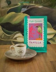 Café de spécialité Café Quindio - Grains de café 100% Arabica, Colombie - aux notes naturelles de vanille douce (250g) - idéal pour le café filtre, les machines porte-filtres ou la presse française